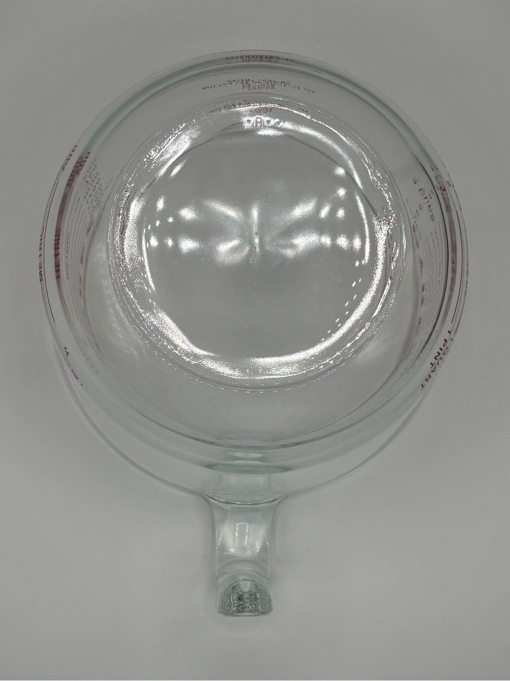 Vintage PYREX 8 cup, 2 liters 564 LARGE Red lettering EXCELLENT - Picture 8 of 11
